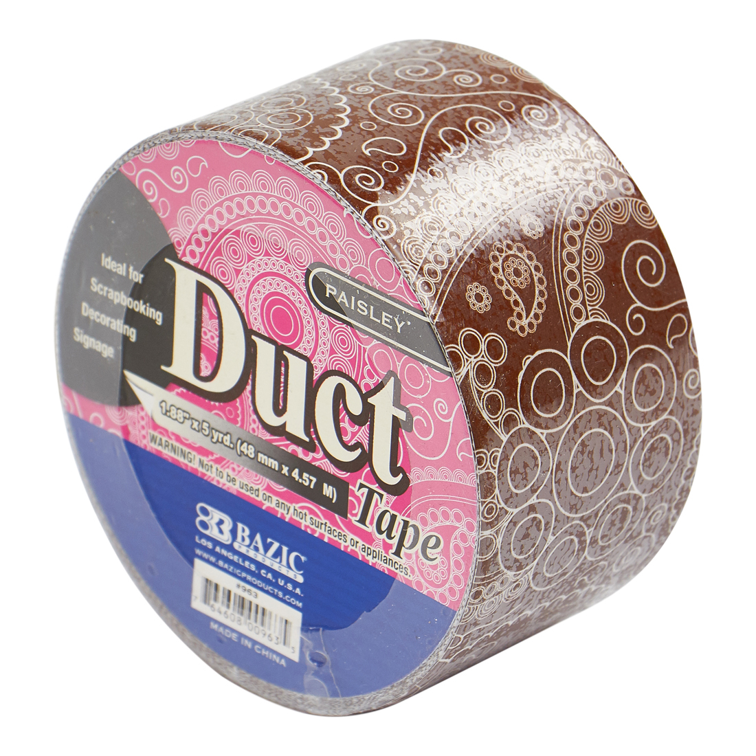 Duct Tape - Paisley Brown - CITY BUSINESS SHIPPING